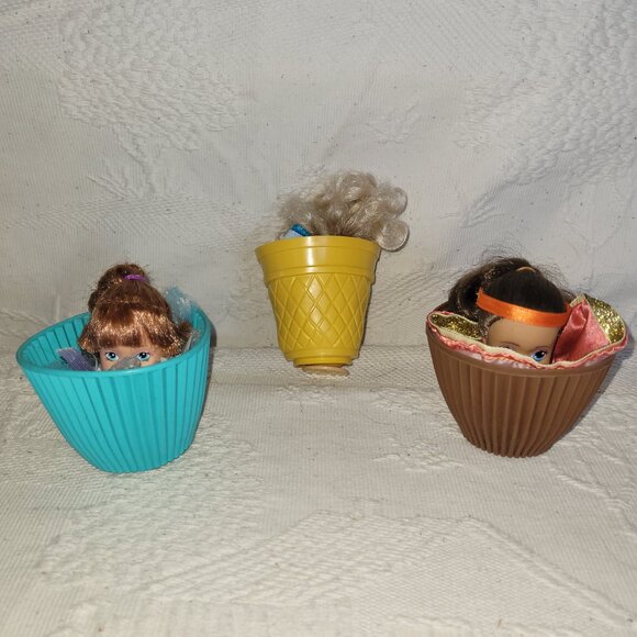 Cupcake & Ice Cream Cone Dolls 90s - Picture 10 of 15